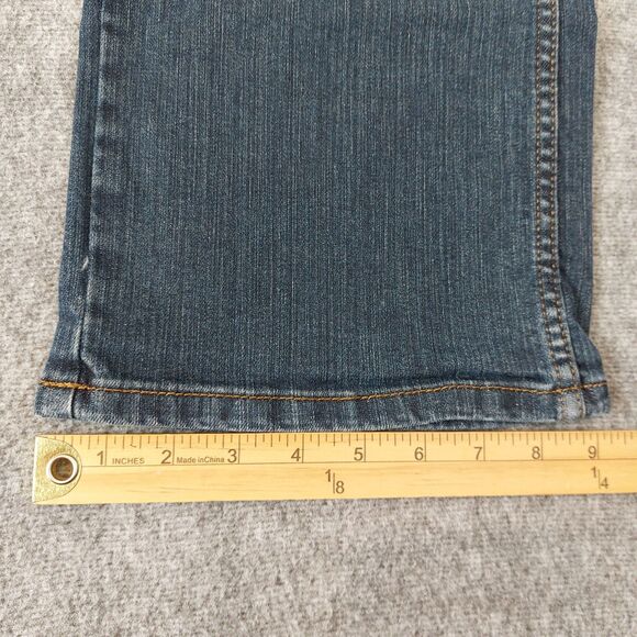 Wrangler Retro Relaxed Boot Cut Men 34x32 (Fit 34x31.5) Jeans Blue Classic Style - Picture 7 of 8